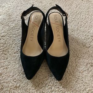 Sole Society slingback heels